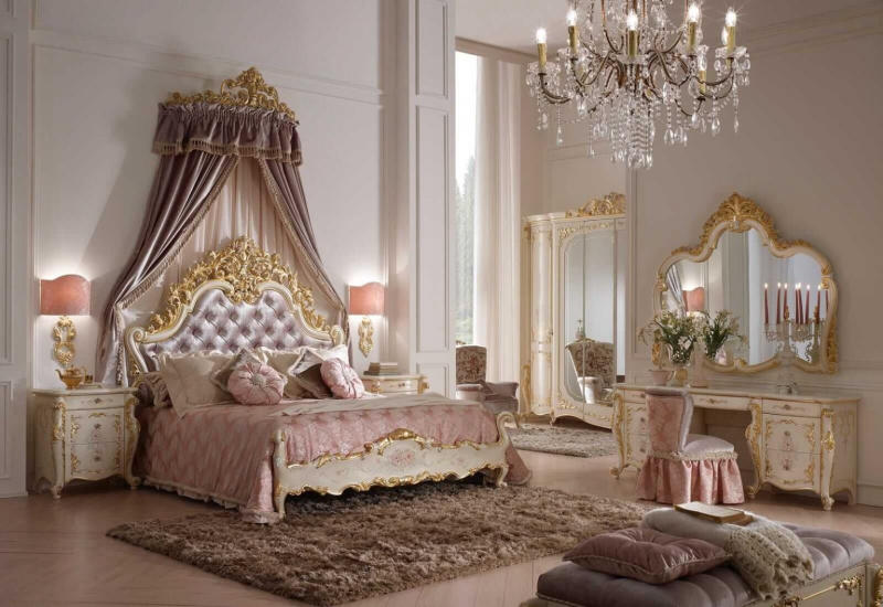 Mẫu phòng ngủ màu hồng công chúa